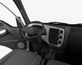 Kia Bongo Pickup з детальним інтер'єром та двигуном 2004 3D модель dashboard