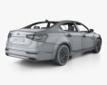 Kia Cadenza mit Innenraum und Motor 2014 3D-Modell