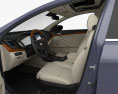 Kia Cadenza com interior e motor 2014 Modelo 3d assentos