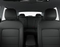 Kia K3 sedan with HQ interior and engine 2016 3d model