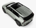 Kia EV3 2024 3D模型 顶视图