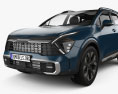 Kia Sportage X-Line 2022 3D模型