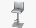 Georgio Bar stool - Bellini Modern Living 3d model