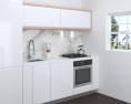 Willoughby Modern Kitchen Design Small 3D-Modell