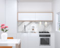 Willoughby Modern Kitchen Design Small 3D 모델 
