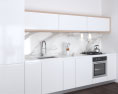 Willoughby Modern Kitchen Design Medium Modèle 3d