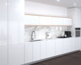 Willoughby Modern Kitchen Design Big 3Dモデル
