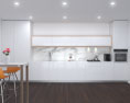 Willoughby Modern Kitchen Design Big 3Dモデル
