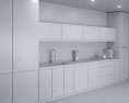 Willoughby Modern Kitchen Design Big Modello 3D