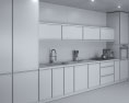 Willoughby Modern Kitchen Design Big 3D модель