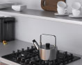 Contemporary White Kitchen Desighn Medium 3D модель