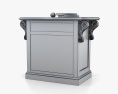 Traditions Kitchen Island 3d model
