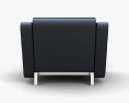 Convertible Chair with Ottoman 3d model