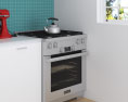 Scandinavian Contemporary Kitchen Design Small Modello 3D