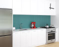 Scandinavian Contemporary Kitchen Design Medium 3D модель