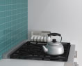 Scandinavian Contemporary Kitchen Design Medium Modelo 3D