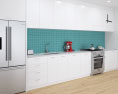Scandinavian Contemporary Kitchen Design Big Modelo 3D