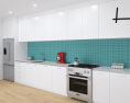 Scandinavian Contemporary Kitchen Design Big Modello 3D