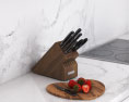 Scandinavian White Kitchen Design Medium Modelo 3d