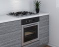 Contemporary Scandinavian Kitchen Design Medium Modelo 3d