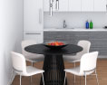 Contemporary Scandinavian Kitchen Design Medium Modelo 3d