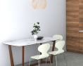 Wooden Country Kitchen Design Small 3D 모델 