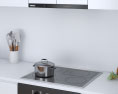 Modern White Interior Kitchen Design Medium 3D модель
