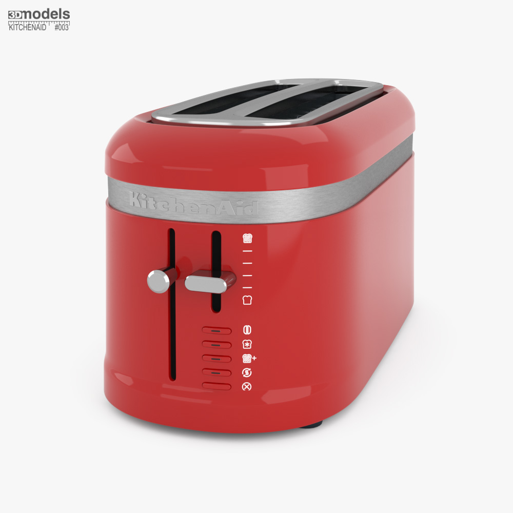 KitchenAid 4 Slice Toaster 3D模型