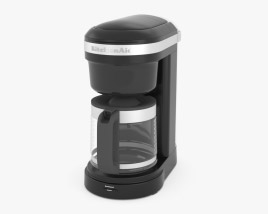 KitchenAid 12 Cup Drip Coffee Maker with Spiral Showerhead Onyx Black 3D-Modell