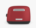KitchenAid 4-Slice Toaster with Manual High-Lift Lever Empire Red Modèle 3d