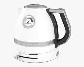 KitchenAid Pro Line Series Electric Kettle Frosted Pearl White Modèle 3D