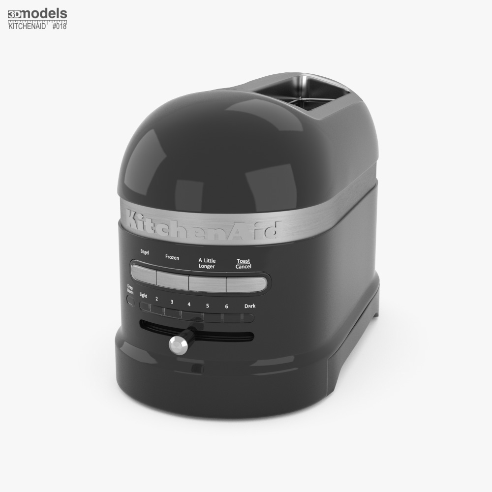 KitchenAid Pro Line 2 Slice Automatic Toaster Onyx Black 3D модель