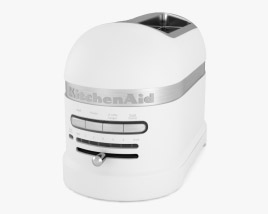 KitchenAid Pro Line 2 Slice Automatic Toaster Frosted Pearl White Modèle 3D
