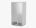KitchenAid 36 inch Counter Depth 4 Door Refrigerator Modèle 3d