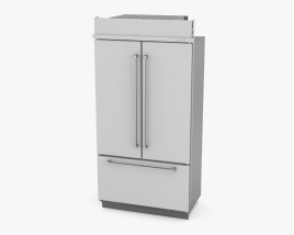 KitchenAid 42 inch Built In Refrigerator 3D model