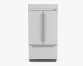 KitchenAid 42 inch Built In Refrigerator 3d model