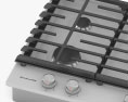KitchenAid Gas Cooktop with Griddle 36 inch 5 Burner 3D 모델 