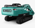 Kobelco SK300LC Excavateur 2020 Modèle 3d vue arrière