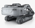 Kobelco SK300LC Excavator 2020 3d model