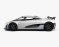 Koenigsegg Agera RS1 US-spec 2020 3D 모델  side view