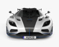 Koenigsegg Agera RS1 US-spec 2020 3D 모델  front view