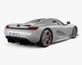 Koenigsegg CC 850 2024 3D-Modell Rückansicht