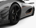 Koenigsegg One 1 2017 3D модель