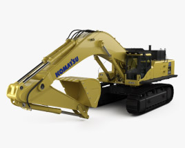 Komatsu PC850 Excavator 2015 3D model
