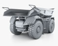 Komatsu AHS 덤프 트럭 2016 3D 모델 