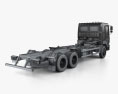 KrAZ 6511 섀시 트럭 2017 3D 모델 