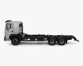 KrAZ 6511 底盘驾驶室卡车 2017 3D模型 侧视图