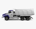 KrAZ C18.1 Dumper Truck 2016 3d model side view