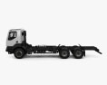 KrAZ H23.2R Chassis Truck 2016 3d model side view