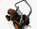 Kubota B1181 Tractor 2020 3d model top view
